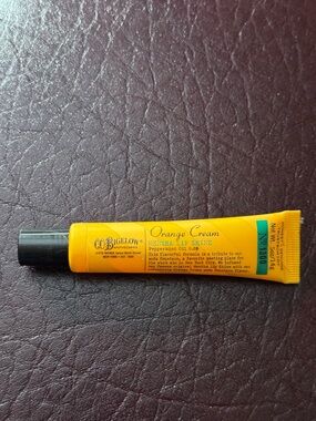 CO Bigelow Orange Cream Mentha Lip Shine Pepperment Oil Gloss .5oz 14g NEW